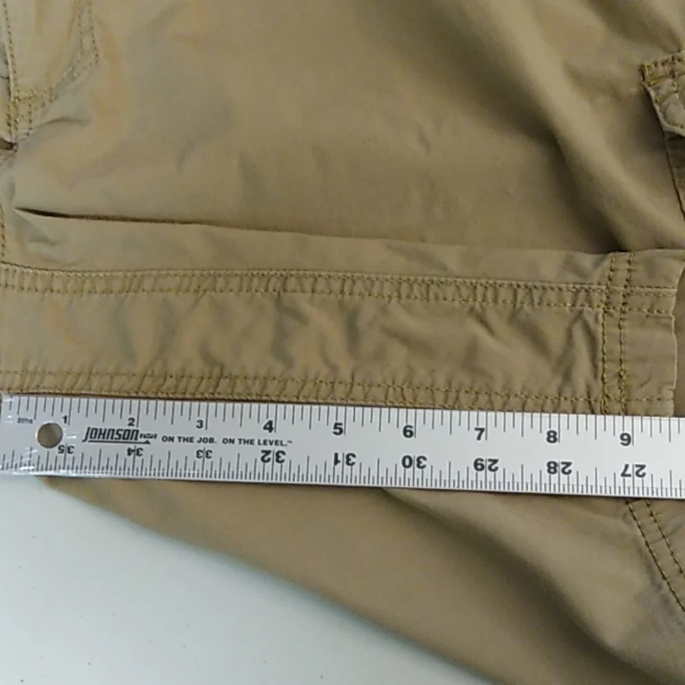 LEE EXTREME MOTION FLEX, STRETCH, FLAT FRONT, KHAKI TAN, CARGO SHORTS BIG & TALL
